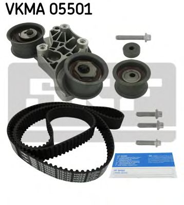 VKMA 05501 SKF Комплект (ремінь+ролики)1